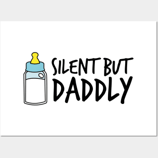 Silent but daddly funny Milk Bottle 02 Posters and Art